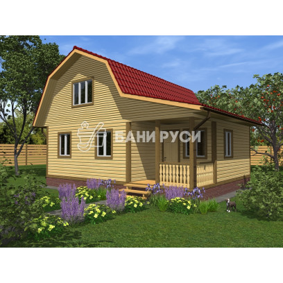 Каркасный дом 7x9 КД-20